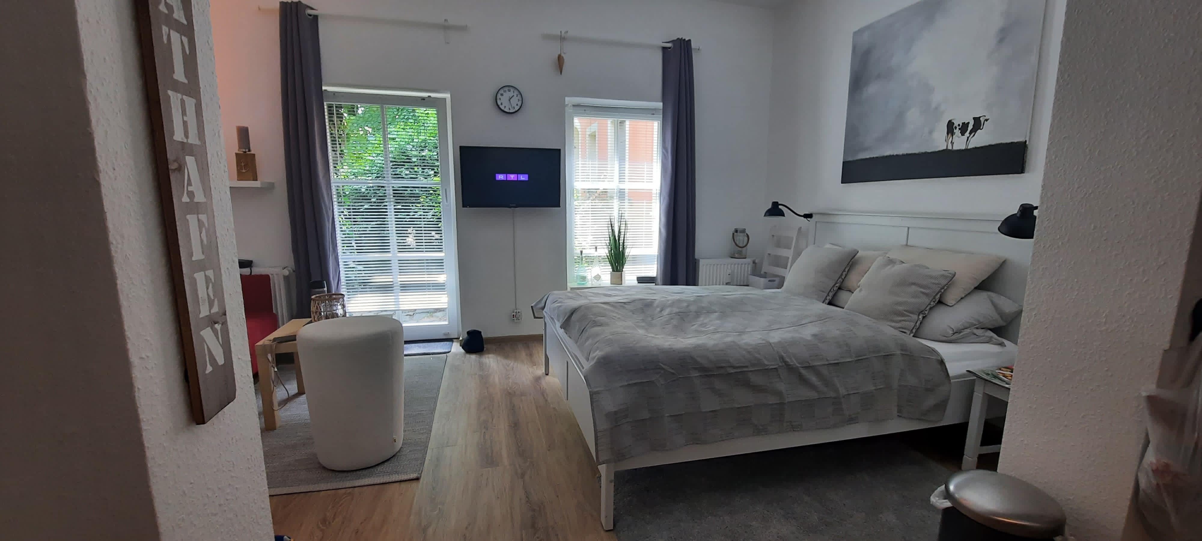 Wohn/Schlafbereich Wohnung EG rechts Hofseite