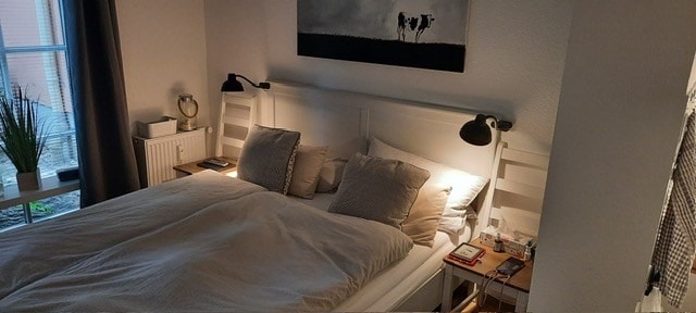 Schlafbereich Wohnung EG rechts Hofseite