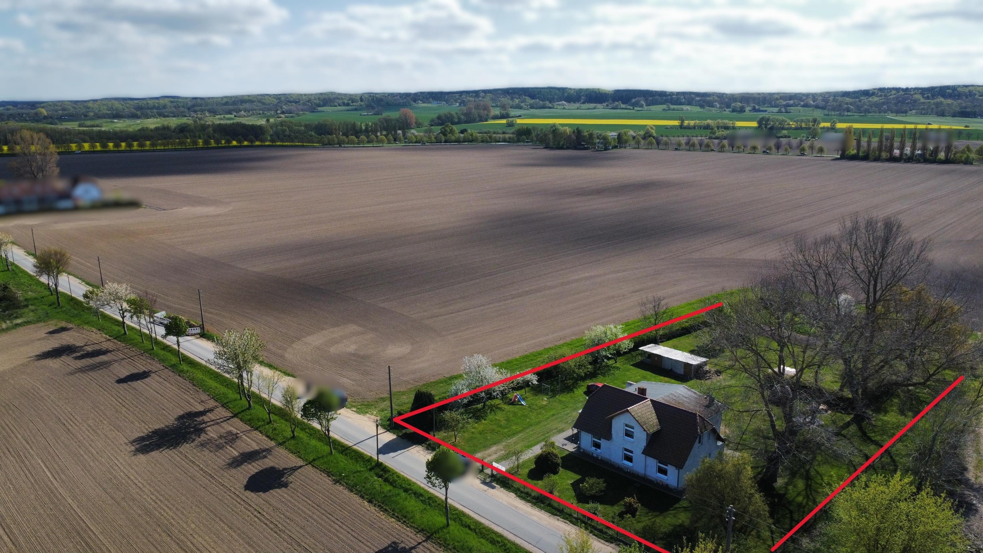 Luftaufnahme Feldblick