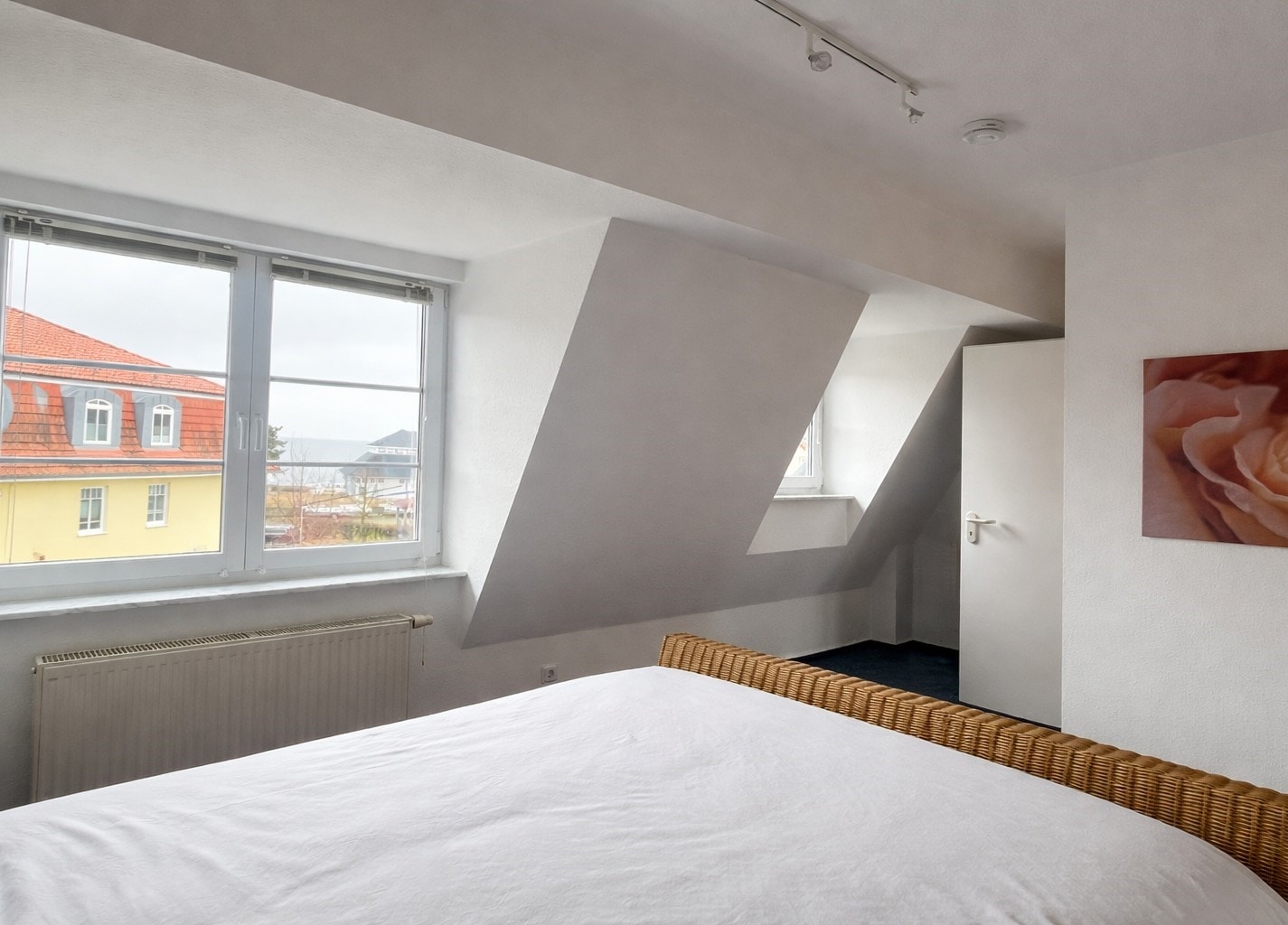 Schlafzimmer mit Meerblick