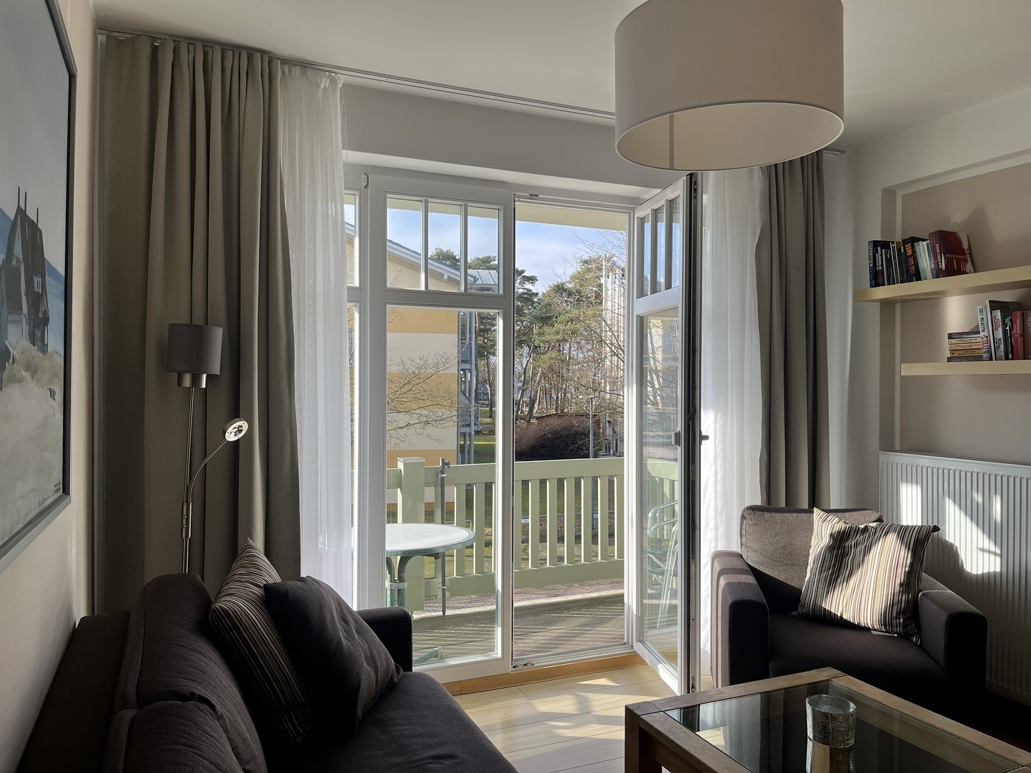 Wohnbereich mit Balkon