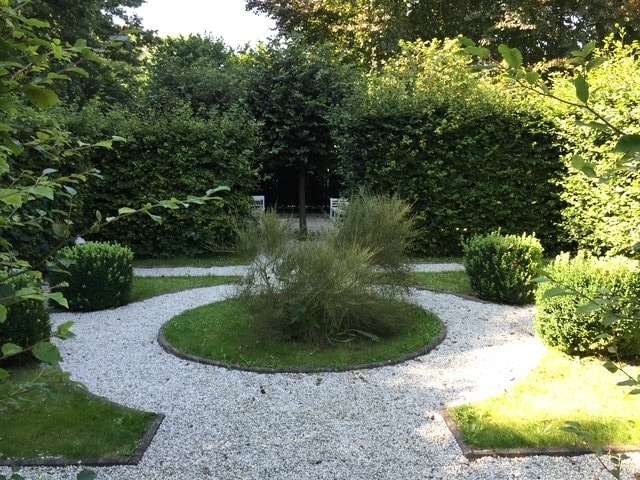 Gartenbereich der Ferienanlage