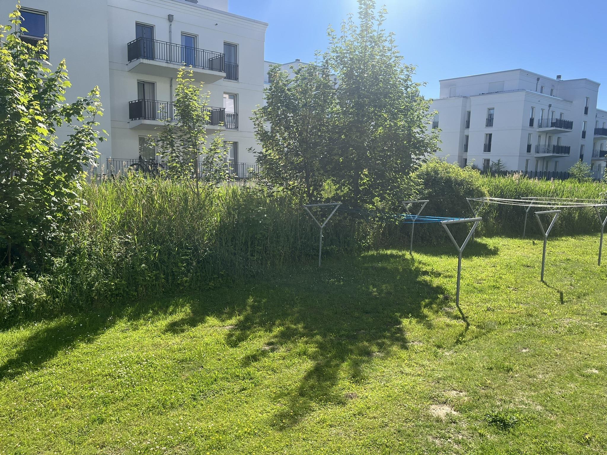 Blick vom Balkon