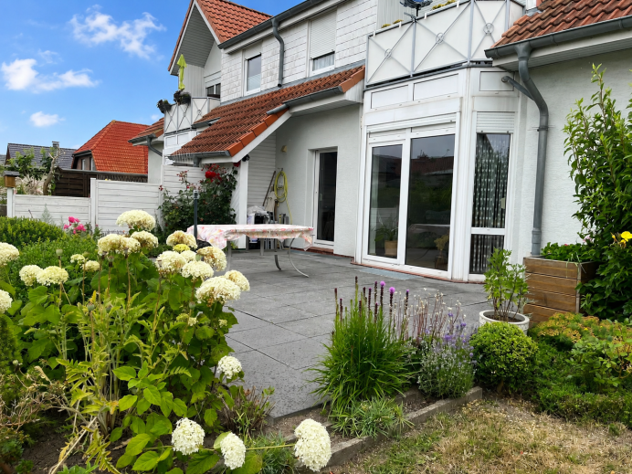 Blick auf die Terrasse