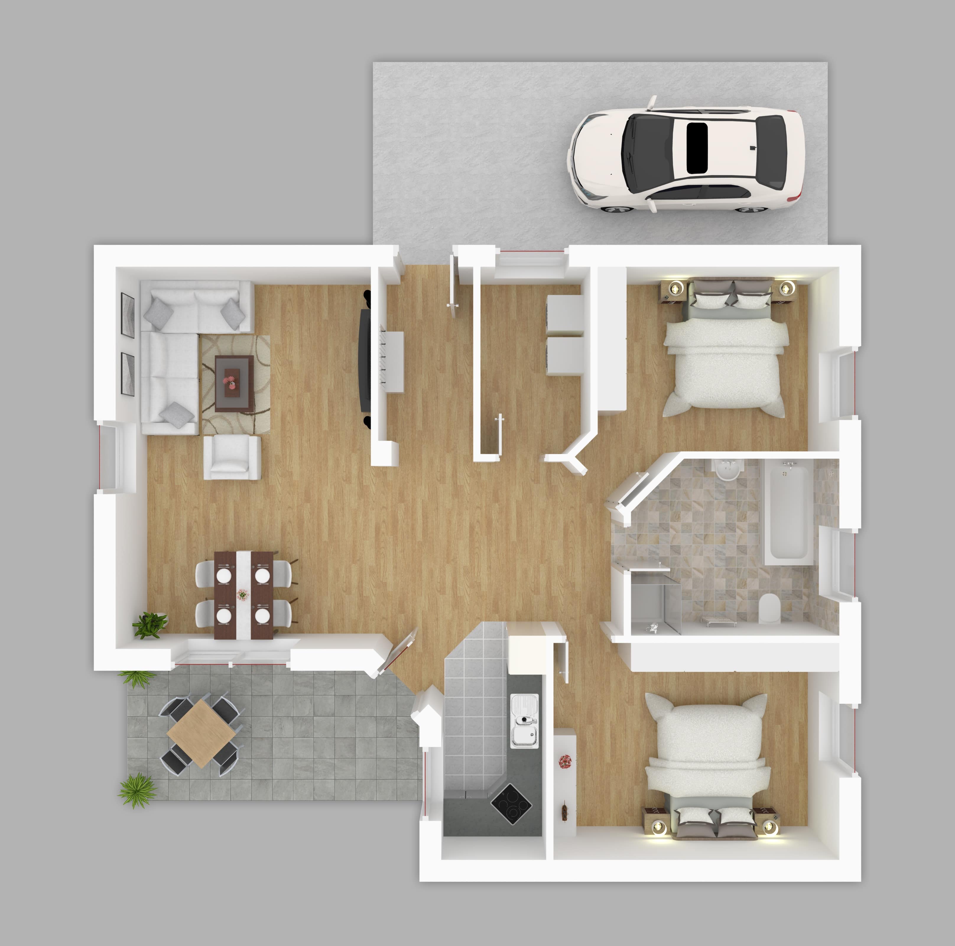 Grundriss 3D